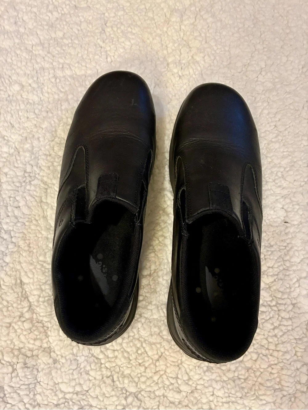 Red Wing ComfortPro 6713 Men's Slip-On Safety Toe Work Shoes Black Size 11